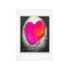 LOVEHEARTS GREETING CARD 20 - HAND COLOURED