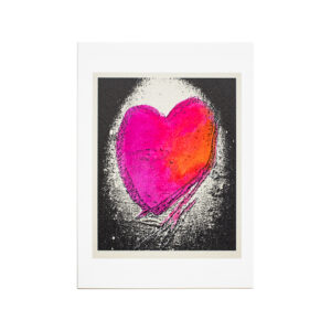 LOVEHEARTS GREETING CARD 20 - HAND COLOURED