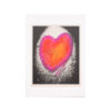 LOVEHEARTS GREETING CARD 20 - HAND COLOURED