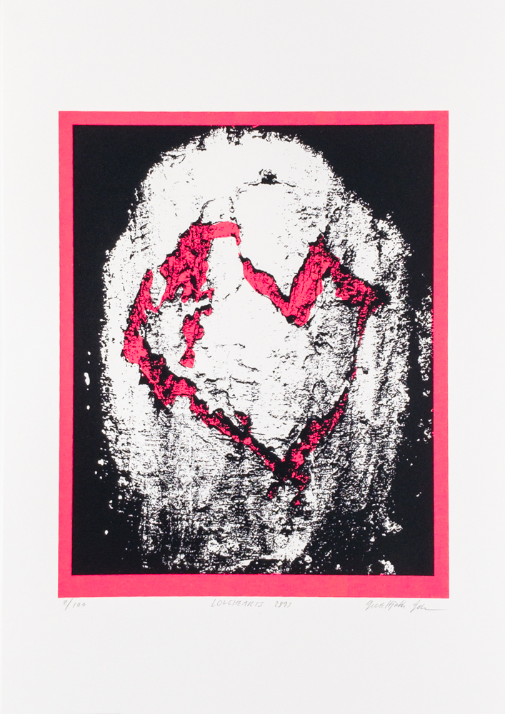LOVEHEART 2993 Screen Print by Grete Hjorth-Johansen