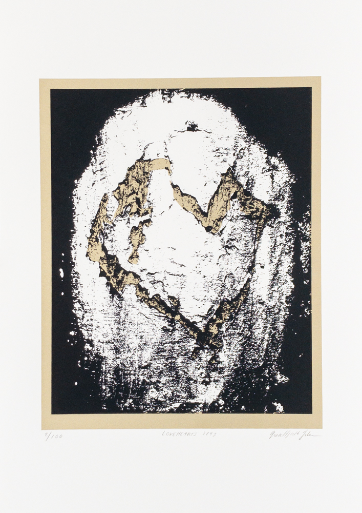 LOVEHEART 2993 Screen Print by Grete Hjorth-Johansen