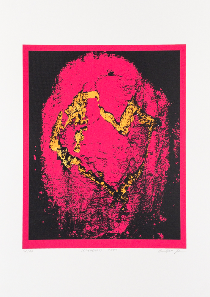 LOVEHEART 2993 Screen Print by Grete Hjorth-Johansen