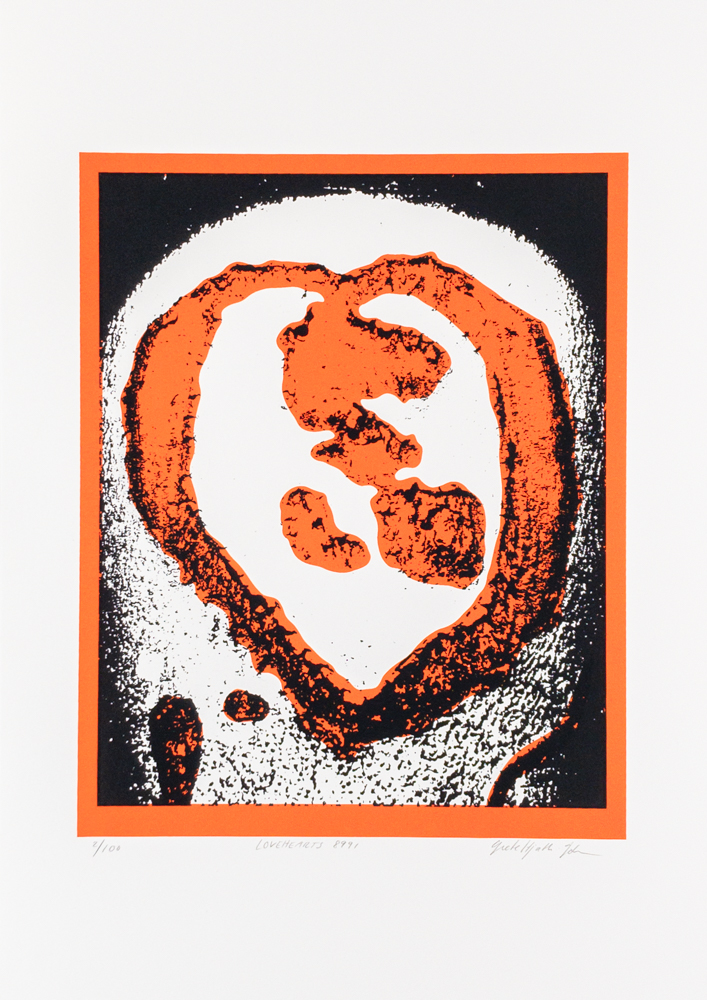 LOVEHEART 8991 Screen Print by Grete Hjorth-Johansen