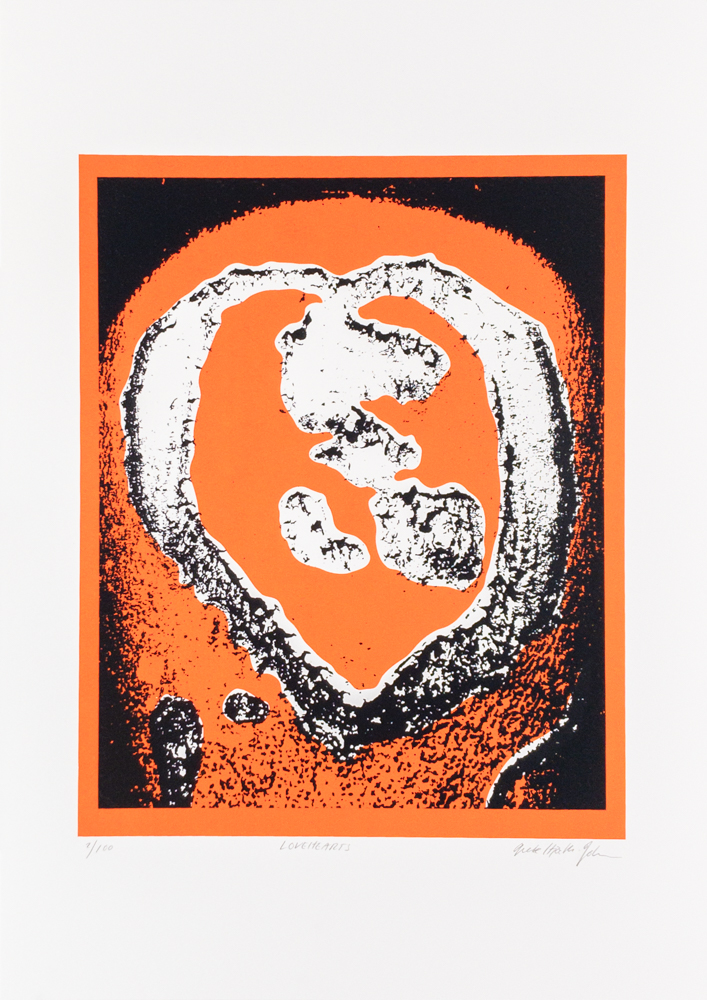 LOVEHEART 8991 Screen Print by Grete Hjorth-Johansen