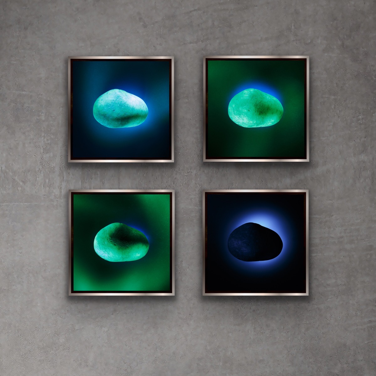 SOLANINE by Grete Hjorth-Johansen, on a concrete wall