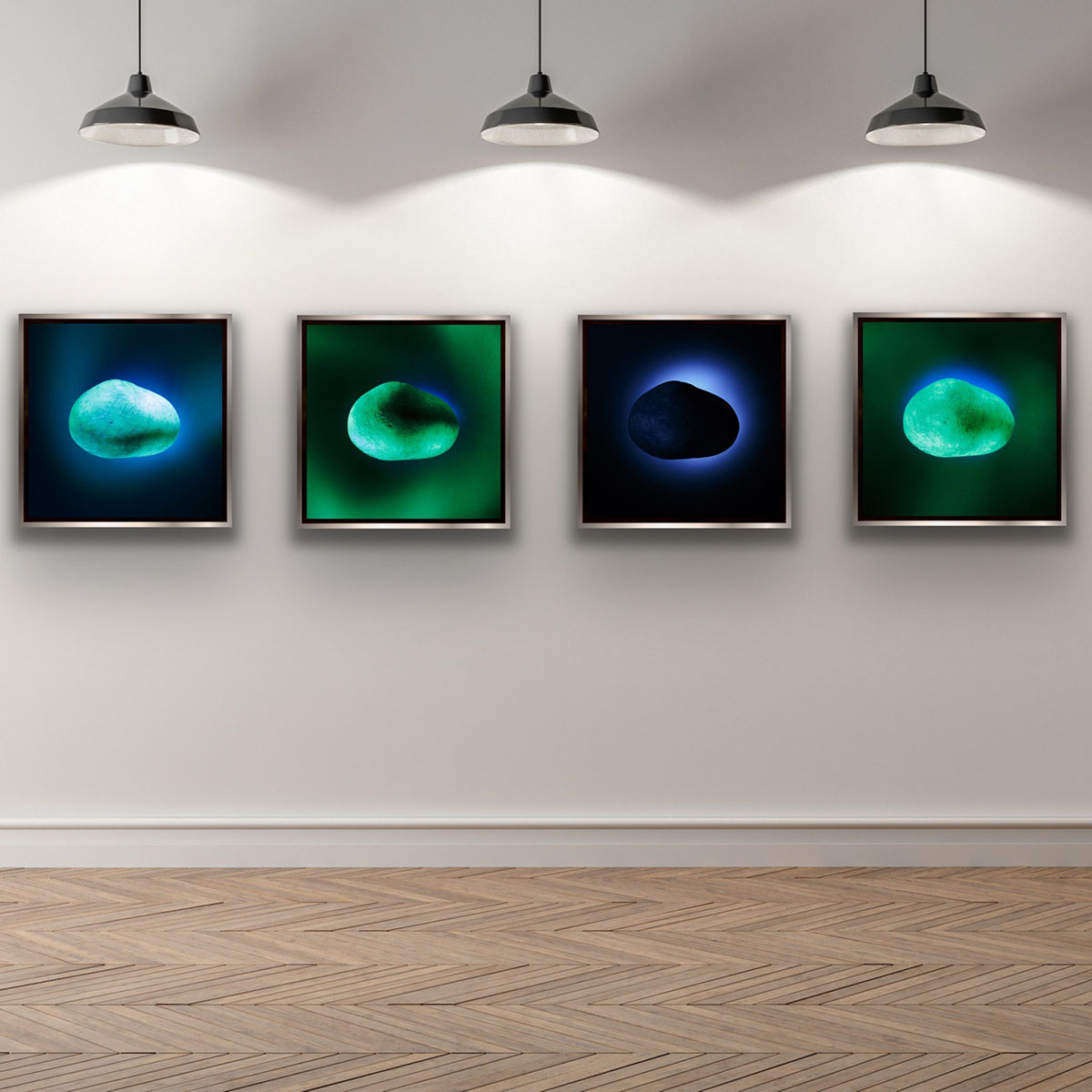 SOLANINE by Grete Hjorth-Johansen, on a wall